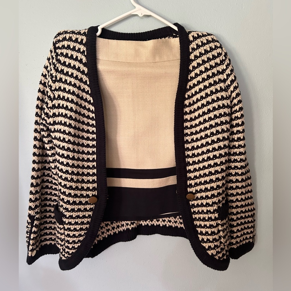 Small Anne Taylor Loft blazer and mini skirt set